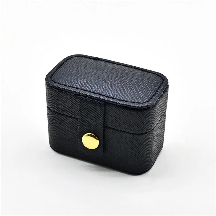 Wholesale Earring Ring Necklace Girls PU Jewelry Organizer Box Jewelry Case Personalised Mini Travel Jewellery Case